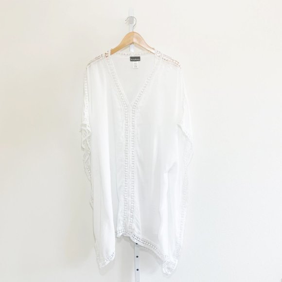 Tommy Bahama Other - Tommy Bahama Lace Trim Cover Up